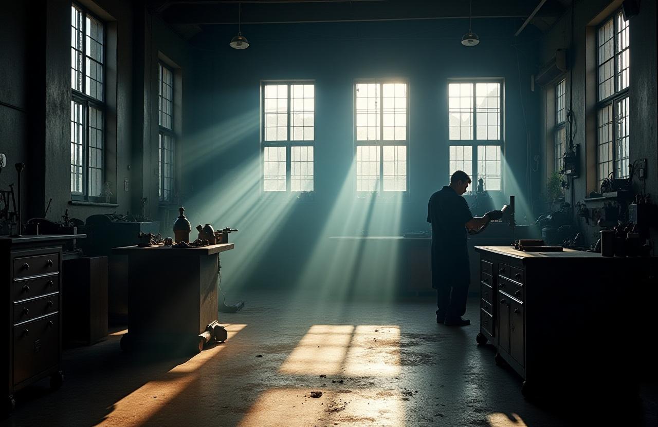 Traditionelt smedeværksted i Københavns havn